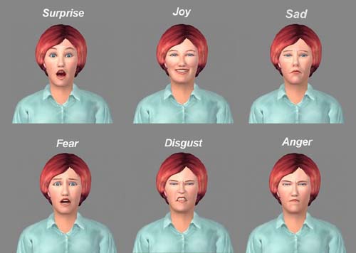 the 5 natural emotions
